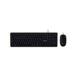 TECLADO + MOUSE FTX USB FTXKM086 NUMERICO/ESPAÑOL/NEGRO
