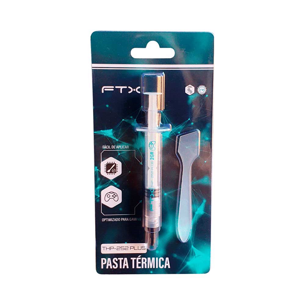 fastrax_129435_6a6d91ce00eac.jpg PASTA TERMICA FTX 2 GR 5.2 W/M.K THP-252PLUS - Imagen 1