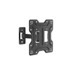 SOPORTE PARA TV FTX 884 23" A 43" 30KG/INC5°/GIR90°/NEGRO