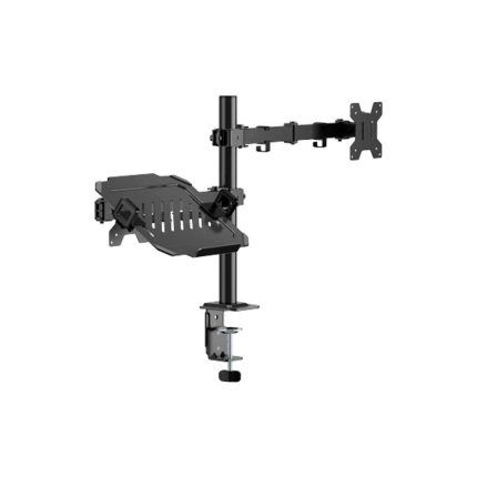 SOPORTE PARA 1 MONITOR Y NOTEBOOK 15.6" A 32" FTX C096ML 10KG/ART/INC45°/GIR90°