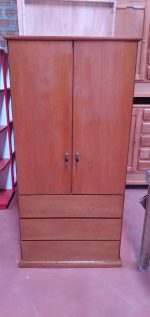 ROPERO DE 2/P ENCHAPADO