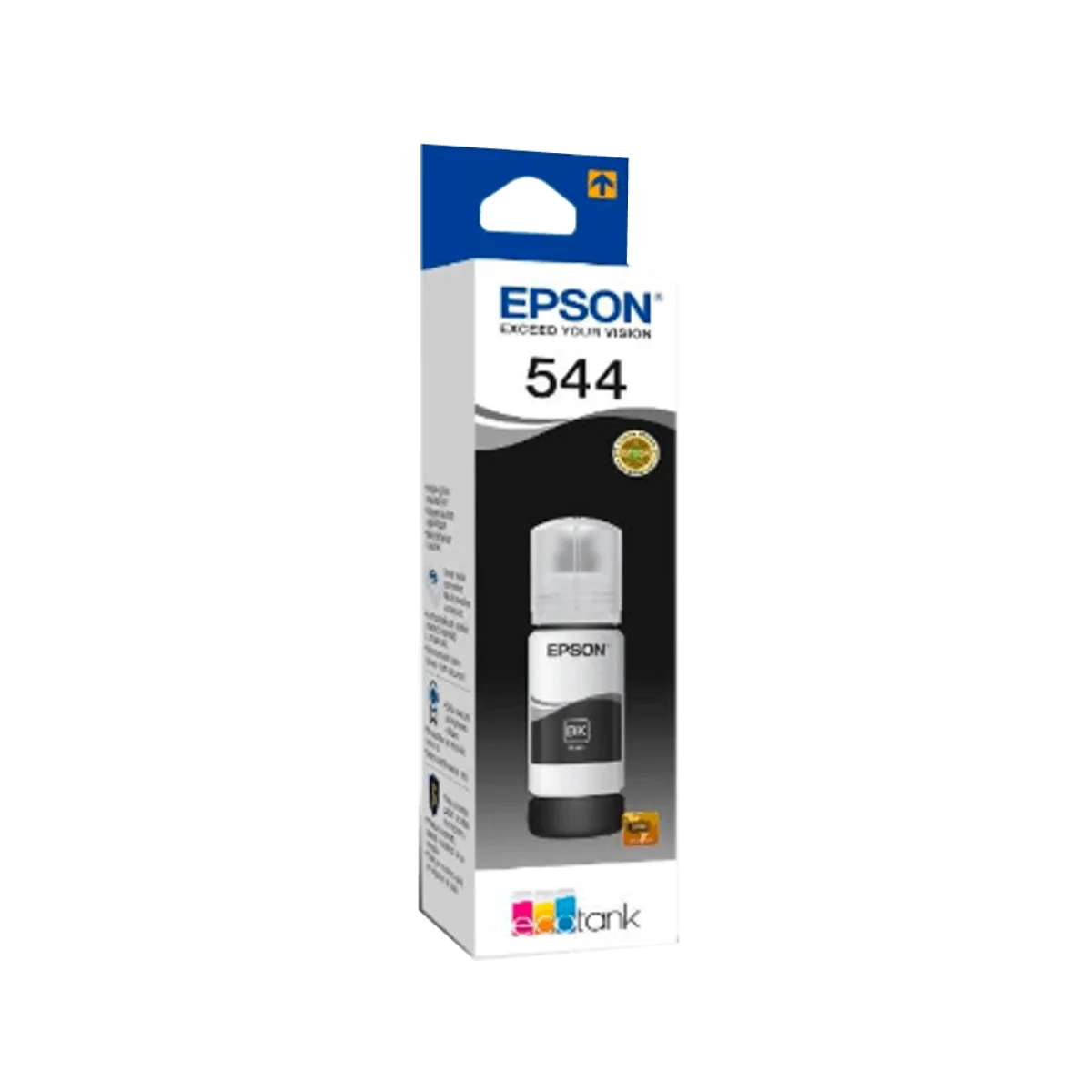 40020 TINTA EPSON T544 120 NEGRO L3X10/L3X50/L5X90/L1250 T544120-AL 65ML - Imagen 1