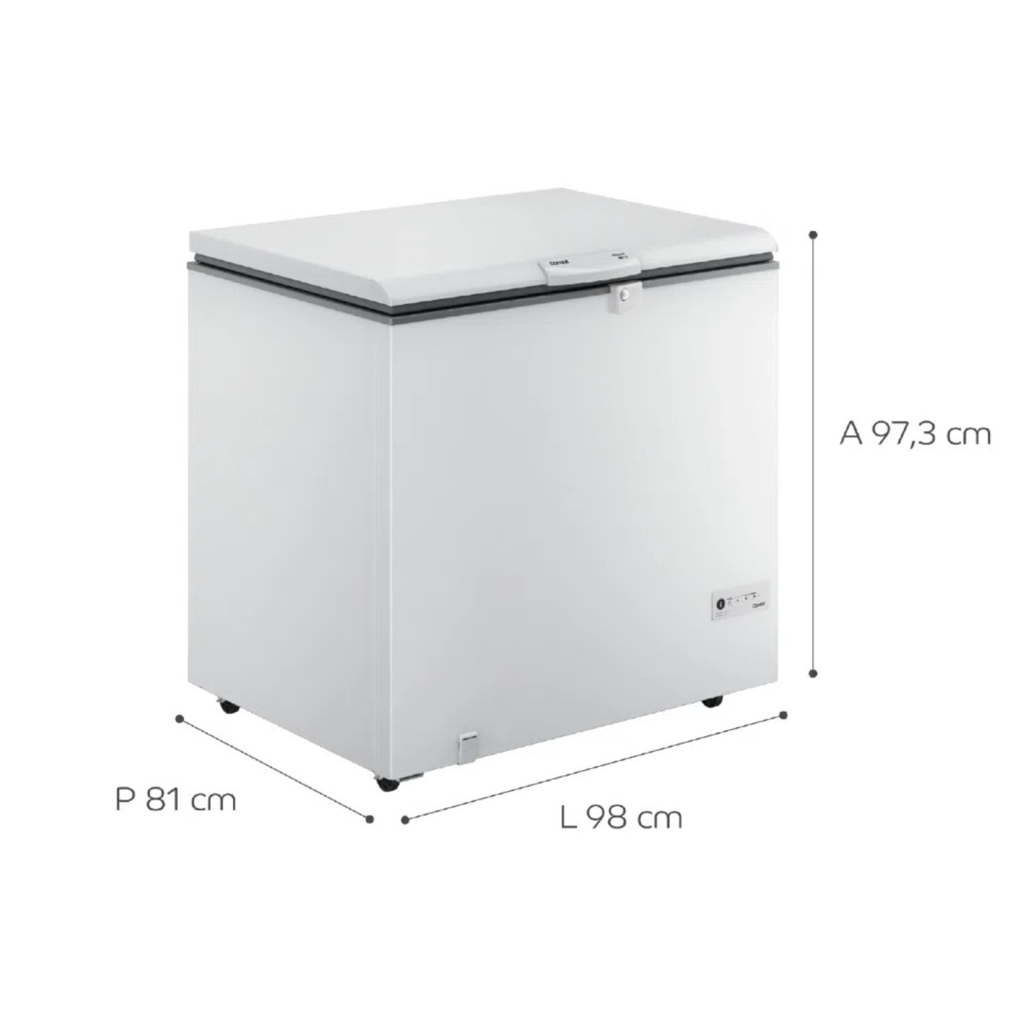 CHA22-3 Congelador Horizontal Consul CHA22 221L 1 Tapa – Doble Acción – 79 - Imagen 1