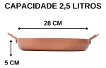 SARTEN FUNDIDO N28 C/TAPA 2.5L