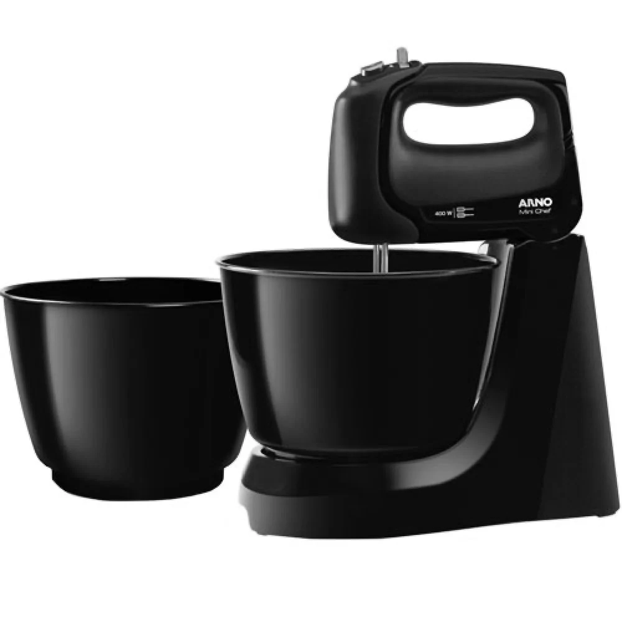 batidora-arno-mini-chef-4-velocidad-2-bowls-hm11-negro Batidora Arno Mini Chef 4 Velocidad 2 Bowls - HM11 Negro - Imagen 1