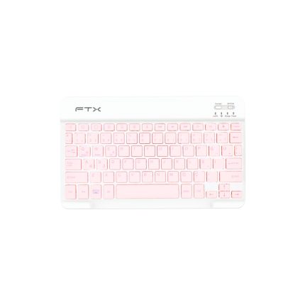 TECLADO FTX BLUETOOTH FTXB09 POR/ROSA