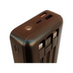 CARGADOR PORTATIL FTX 20000MAH 22.5W PB-20LCD-BK POWER BANK NEGRO C/CAB INTEGRADO - Imagen 7