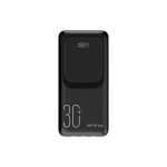 CARGADOR PORTATIL FTX 30000MAH 22.5W PB-30LCD-BK POWER BANK NEGRO C/CABLE INTEGRADO - Imagen 2