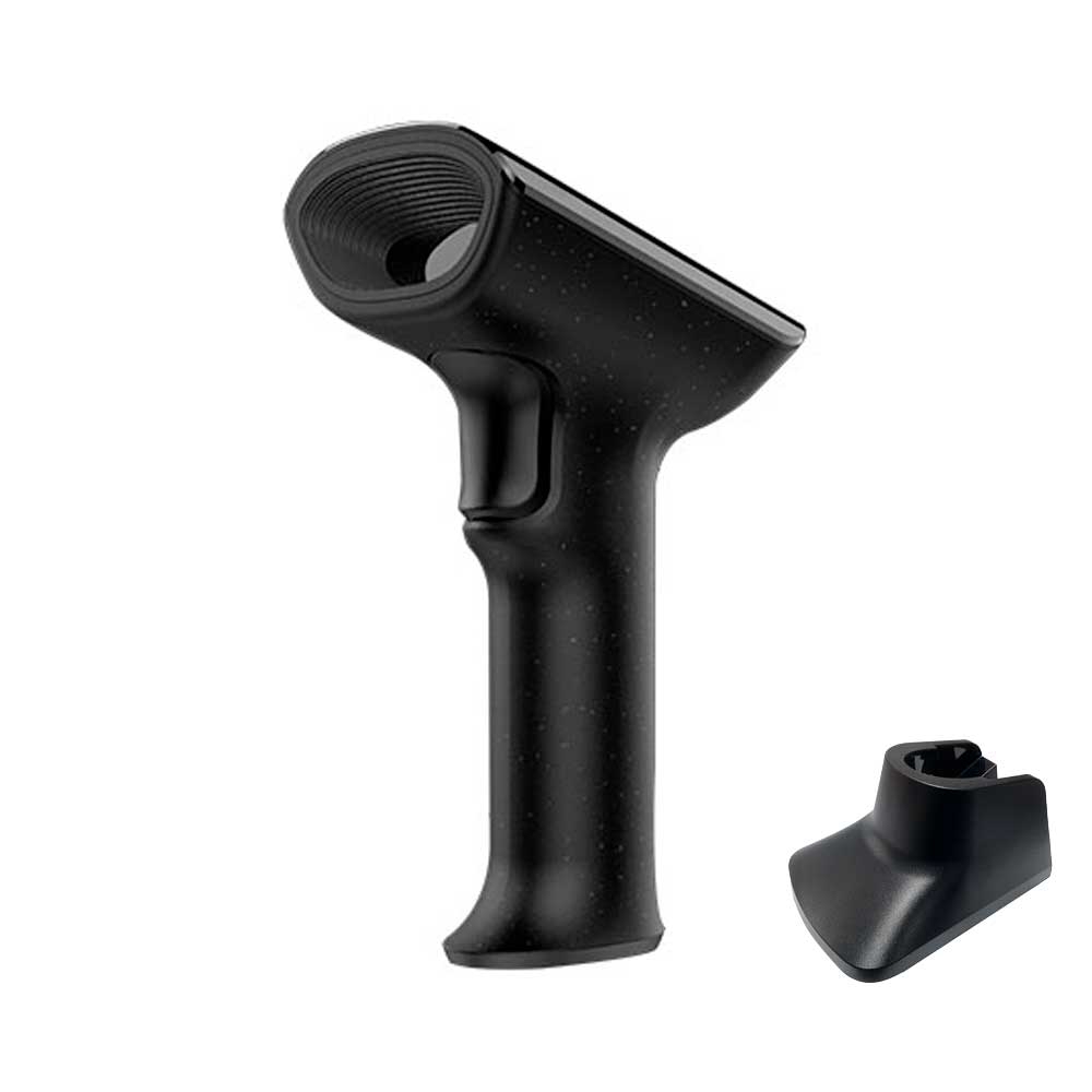 fastrax_128063_6aa883c4480f2.jpg LECTOR FTX LC023BH5 2D IMAGER USB MAN C/BASE NEGRO - Imagen 1