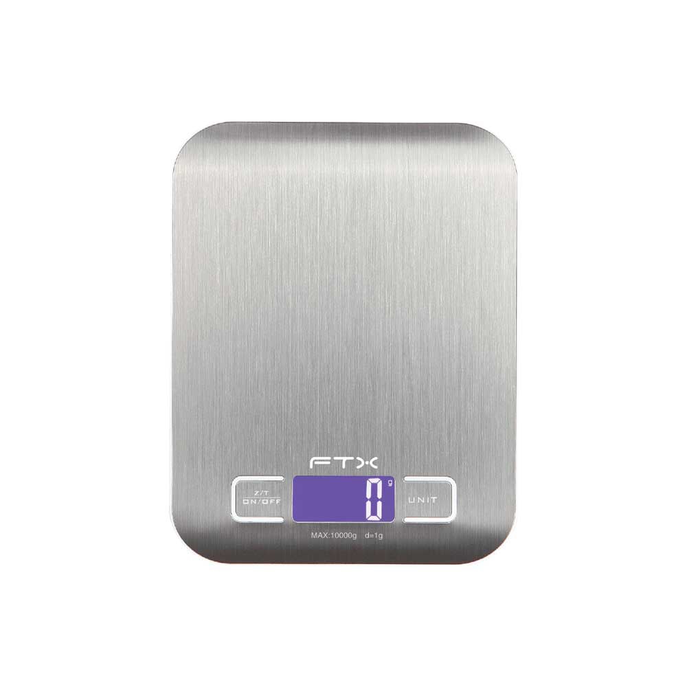 fastrax_128223_6aa73c2dda75a.jpg BALANZA DE COCINA FTX DIGITAL 10KG PLANA GRIS KS-101 - Imagen 1