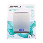 BALANZA DE COCINA FTX DIGITAL 10KG PLANA GRIS KS-101 - Imagen 2