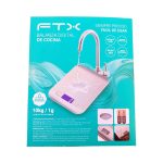 BALANZA DE COCINA FTX DIGITAL 10KG PLANA GRIS KS-101 - Imagen 3