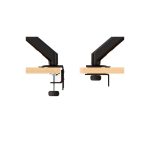 SOPORTE PARA 2 MONITORES FTX C096E 17" A 32" 9KG/ART/INC/GIR/ROT180°/NEGRO - Imagen 3