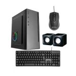 GABINETE KIT FTX PCC-5W3 C/FUENTE 500W MOUSE+TECL/ESP+PARLANTE ATX/MATX/ITX