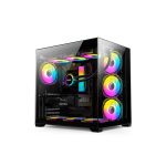 GABINETE GAMER FTX PCC-G07 LATERAL FRONTAL TRANSPARENTE 4 FAN ATX/MATX/ITX