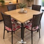 COMEDOR DALIA 4 SILLAS MDF