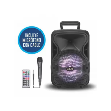 PARLANTE KARAOKE MIDAS BLUETOOTH MD-PS0823