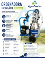 ORDEÑADORA PORTATIL DE UNA BAJADA - Imagen 2