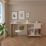 ESCRITORIO DORA CEREZO OFF WHITE (ARTELY) - Imagen 2