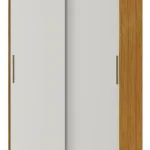ROPERO 02 PTS CORREDIZAS UP ANTARES MARROCOS/OFF WHITE
