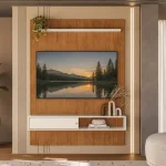 HOME SUSP UP BETIM 1.36 CANELA/OFF WHITE - Imagen 2