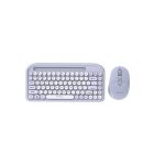 TECLADO + MOUSE FTX WIRELESS DUAL-MODE FTXGK01 PORTUGUES/POP/LILA