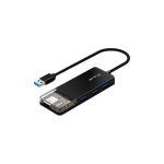 HUB USB 3.0 DE 4 PUERTOS FTX-HUBT1-PB 5GBPS/5V 1.5A