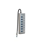 HUB USB 3.0 DE 7 PUERTOS FTX-HUBU7-AG 1M/5GBPS/5V 1.5A