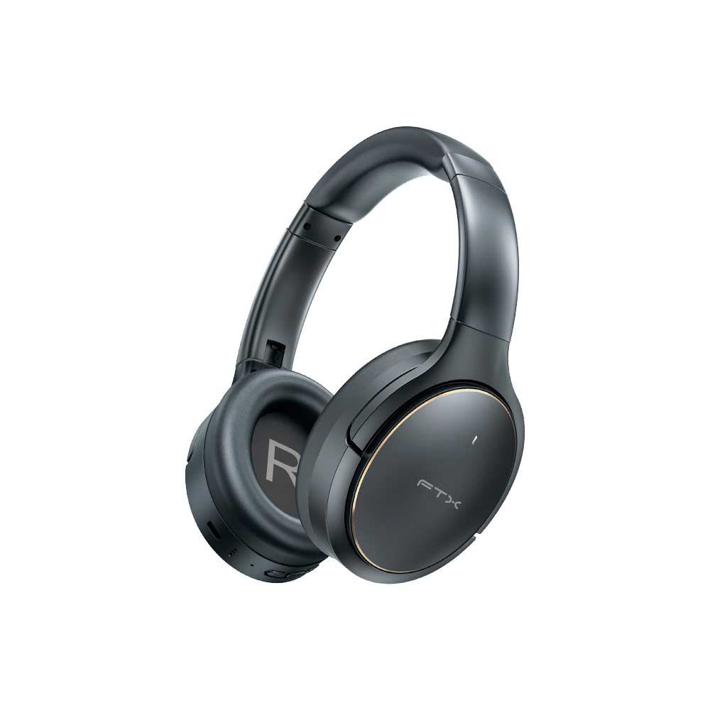 fastrax_124744_6ad5606319677.jpg AURICULAR CON MICROFONO FTX H20-BK MIC/ANC+ENC/BT/TOUCH NEGRO - Imagen 1