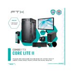 COMPUTADORA FTX CORE LITE II R3/480SSD/8G/1GVGA+ MON 22"+UPS 600+TECLADO+MOU+ SPK+ FIL+ PA