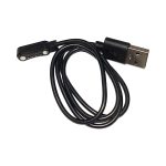 CABLE CARGADOR SMARTWATCH FTX 4 PINES NEGRO PARA K10