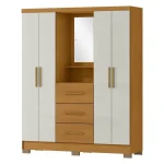 ROPERO 04 PTS 03 CAJ UP CAPELLA CINAMOMO/OFF WHITE